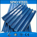 Color revestido Ral Color PPGI Roofing Sheet Hoja de techo prepintado (15/5 5017)